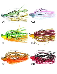 Kolpo FAST JIG 7g con Anti Alga – Jig da Spinning Black Bass in 6 Colori 2