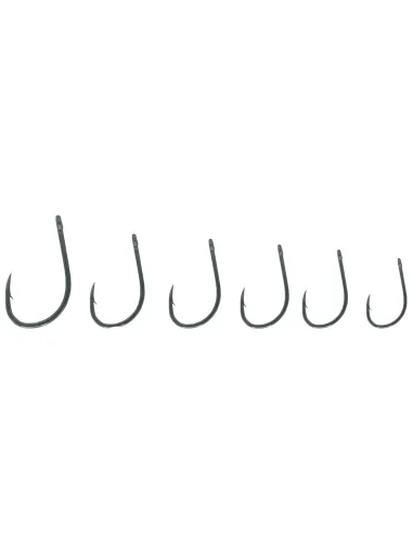 Colmic Fishing Hook BN580 – Round Curved Hook with Eye for Carp and Large Fish, High Penetration