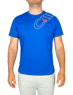 Colmic CIII BLUE T-SHIRT – 100% premium cotton technical shirt, durable and breathable for fishing 2