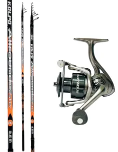 Kolpo Lancetta Fishing Combo – 3.60 m Carbon Rod + High Tech Graphite Reel