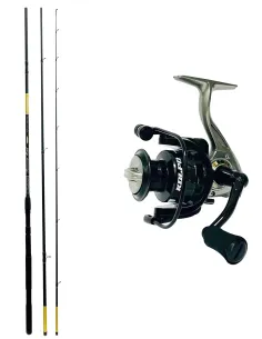 Kolpo Combo English Fishing Preeminent Match 3.90 m + Hero Reel Aluminum Spool