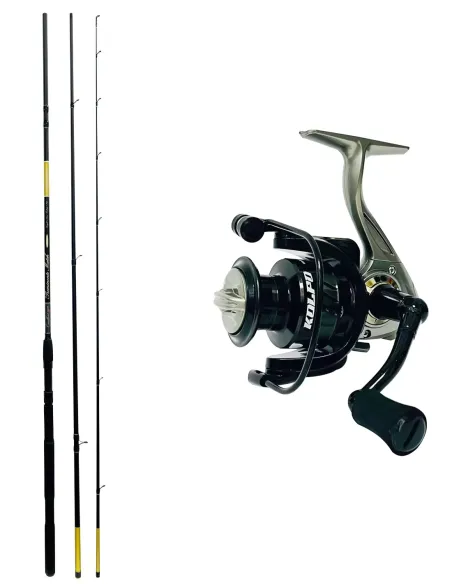 Kolpo Combo English Fishing Preeminent Match 3.90 m + Hero Reel Aluminum Spool