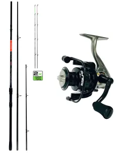 Kolpo Combo Feeder Ottimal + Hero – 3.30m 50g Carbon Rod + Aluminum Spool Reel