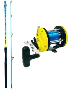 Kolpo SRT Landing Trolling Fishing Combo + Laguna Troll 50 Reel – Power, Precision and Reliability at Sea