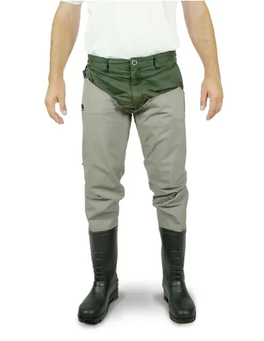 Colmic Hip Waders in 210T Taslon – Waterproof and Lightweight Technical Thigh Waders for Fishing
