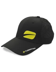 Tubertini Fresh Cap Black – Black Technical Hat with Visor and Adjustment for Sport Fishing