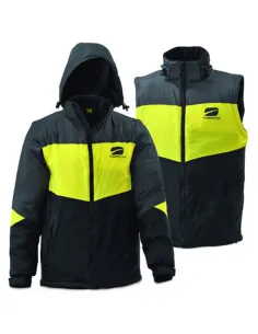 Tubertini Shark Jacket – 2-in-1 Padded Technical Jacket with Detachable Sleeves and Hidden Hood