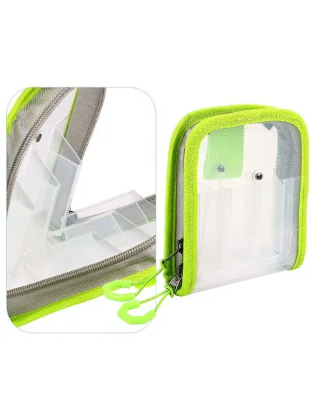 Kolpo Hard Squid Case with Zip 15×12.8×3.8 cm – Jig and Lure Storage
