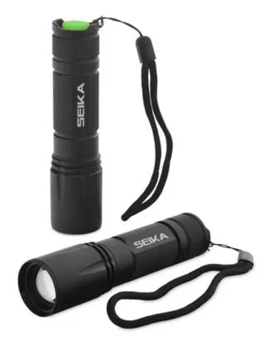 Seika SK UV Lamp – Waterproof UV/LED Flashlight with Adjustable Zoom for Egi Lures, Artificial Bait and Night Fishing