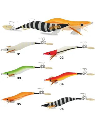 Seika Tako Squid Jig 3.5 – Tenya Glow Pyramid 20g with Eye for Assist Hook for Cephalopods