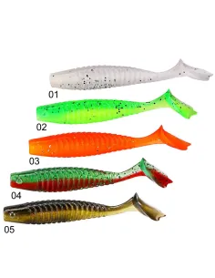 Kolpo SOFTKILLER 6.5 cm 2.1 g – Rubberized Lure with Vibrating Tail for Bass, Pike, Perch and Sea Bass 2