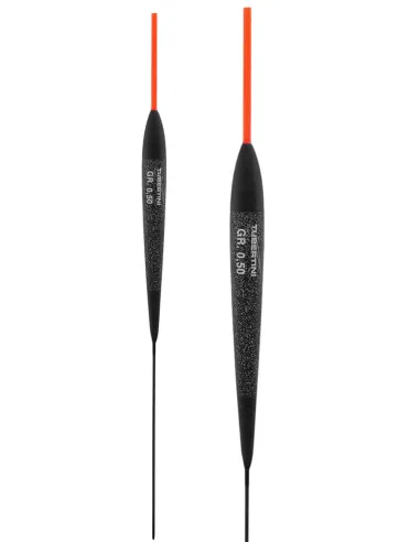 Tubertini Pen Float – Painted Antenna, Carbon Stem, Ideal for Surface and Shore Fishing