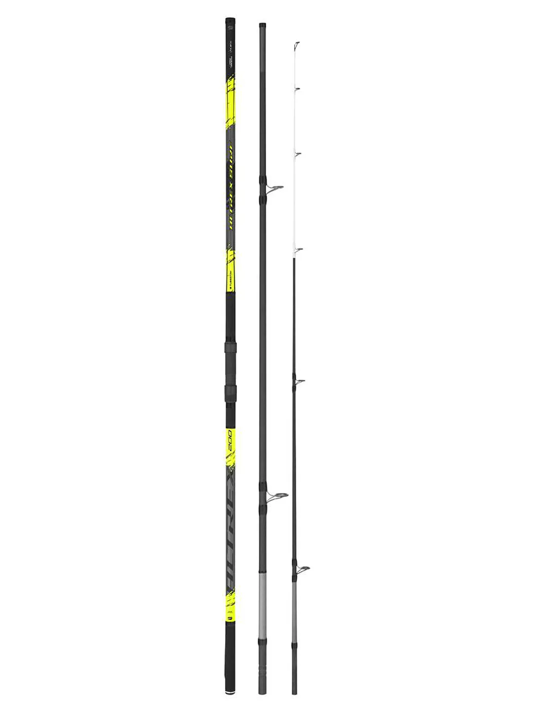 Tubertini Altrex Surf 3-Piece Fishing Rod with Hybrid Tip and Fuji ...