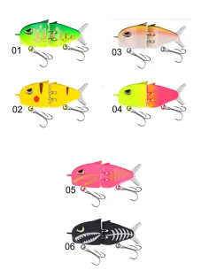 Kolpo RaptorJoint 6cm 6g – Jointed Lure with Soft Vibrating Tail for Predators 2