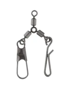 Tubertini TB 6200 Squid Fast – Quick-Attach Combination Swivels for Egi, Cuttlefish and Octopus (Sizes 7–8)