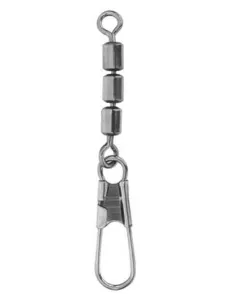 Tubertini TB 8074 Triple Swivel with Snap Hook – Sizes 6/8/10, High Load Capacity, Pack of 3