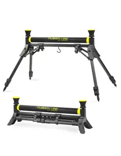 Tubertini T Roller Single FLX – Flat Roubaisienne Roller with Bearings and Adjustable Height 90 cm