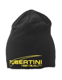 Tubertini Tube Black – Cuffie Invernali Tecniche con Logo Ricamato per Pesca Sportiva Cappelli da pesca Tubertini