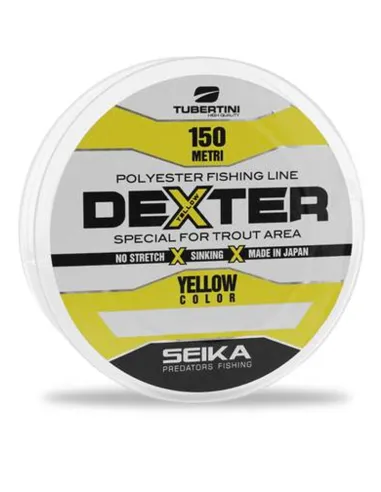 Seika Dexter Yellow – High Visibility Japanese Sinking Line for Trout Area Fishing
