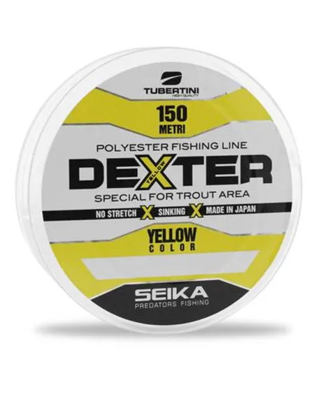 Seika Dexter Yellow – High Visibility Japanese Sinking Line for Trout Area Fishing