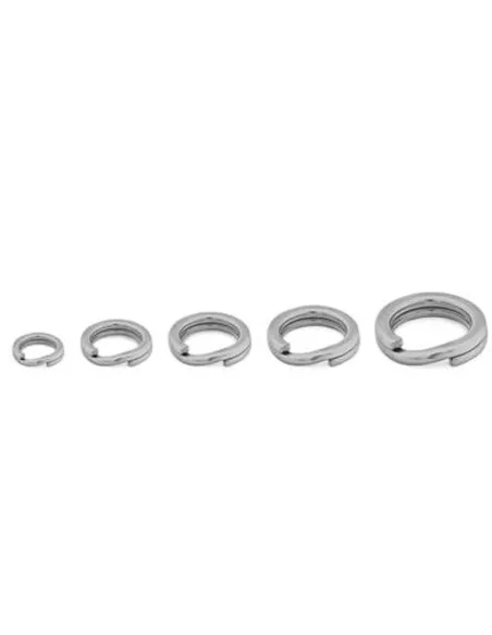 Seika TB 500 SR – Stainless Steel Saltwater Split Ring for Lures and Hooks