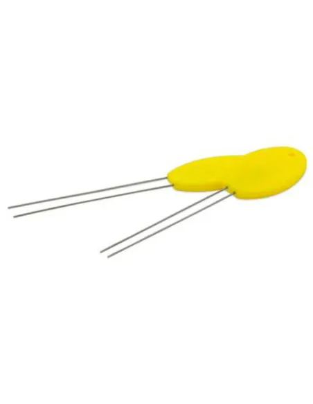 Tubertini Double Needle for Baiting – Stainless Steel, Small + Large, Pack of 2