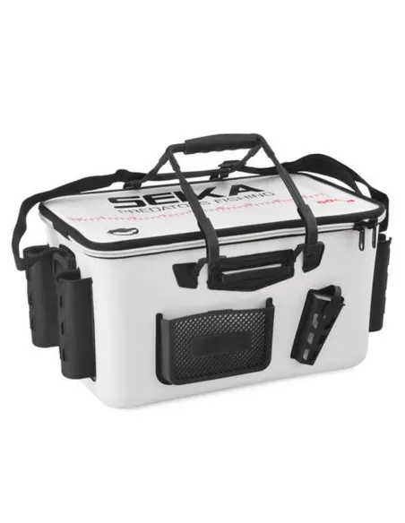 Seika Predators Bag – Hard EVA Bag with Rod Holder for Traveling and Trout Area Fishing
