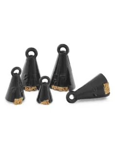 Tubertini Sonda Sughero Black – Sonda in Piombo a Cono con Base in Sughero, Diverse Grammature, 2 pz Piombi Tubertini