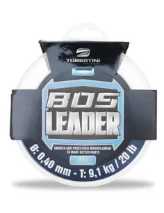 Tubertini BOS Leader – High Resistance Pre-Terminal Monofilament for Surfcasting and Trolling