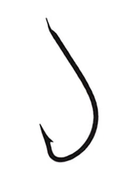 Tubertini Series 22 Bronzed – Long Bent Shank Hook for Lake Trout and Sand Lure (25 pcs)