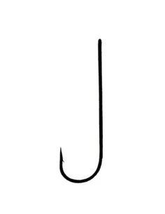 Tubertini Hook SERIES 2461 Nickel-Plated with Eye – Long Shank for Worms and Sardines