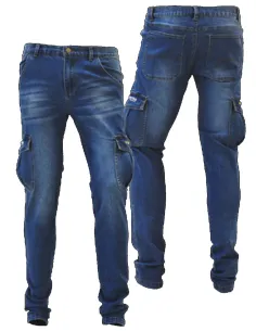 Tubertini Denim Pro Pants – Slim-Fit Stretch Jeans with Pockets for Fishing and the Outdoors