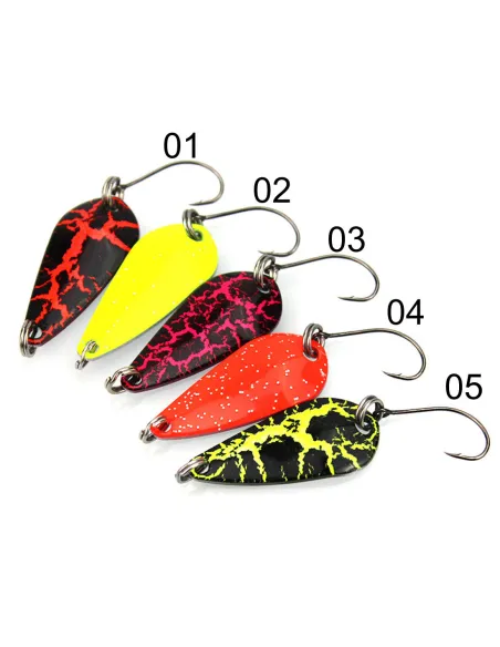 KOLPO LAMP SPOON – Fishing Spoon for Lake Trout, 5 Colors, High Quality and Performance