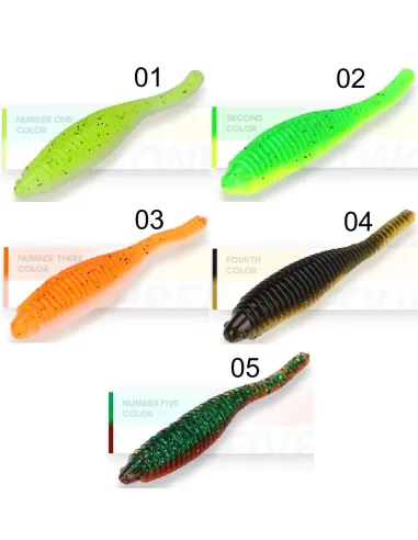 KOLPO Soft Lure 7.6 cm 3.6 g – Soft and Realistic Spinning Bait, High Attraction, 1 pc