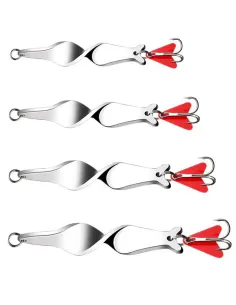KOLPO Undulating Propeller 1pc – Freshwater and Saltwater Predatory Bait, Reflective and Super Captivating