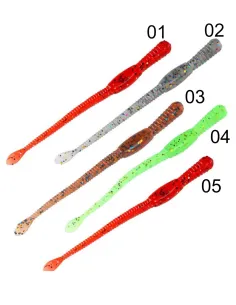Kolpo Soft Worm 7 cm 1.1g 5pcs – Light Spinning Lure for Whitebait, Trout and Sea and Lake Fishing 2