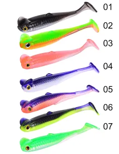 Kolpo Soft Lure Light Spinning 5 pcs – Soft Lures for Inland Waters and the Sea 2