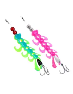 Kolpo Creatura Rotante 4.4g – Light Spin and Coastal Trolling Artificial, 7.6 cm, Highly Attracting