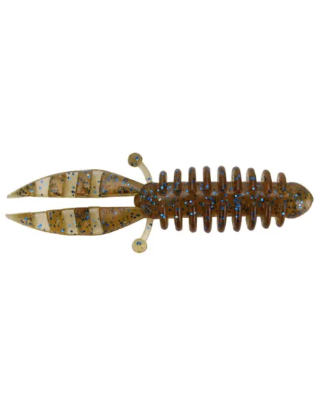 Kolpo Soft Crab 1.5g – 5.5cm Soft Lures for Spinning Black Bass and Predators, 5 Colors 5pcs