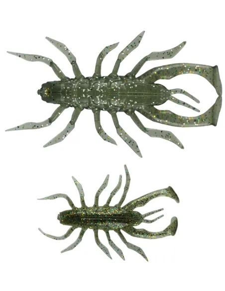 Kolpo Soft Shent Mini Crab 5.5g – 7cm Soft Bait for Spinning Black Bass and Predators, 3 pieces