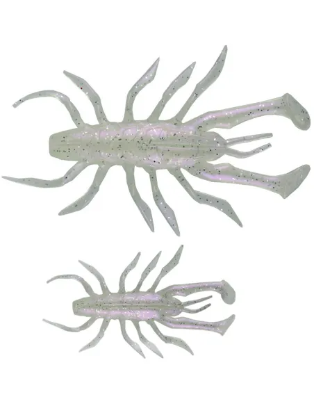 Kolpo Soft Shent Mini Crab 5.5g – 7cm Soft Bait for Spinning Black Bass and Predators, 3 pieces