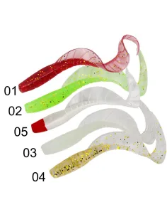 Kolpo Soft Bait Big Tail 7cm 1.7g 5pcs – Vibrating tail grub for sea and freshwater spinning 2