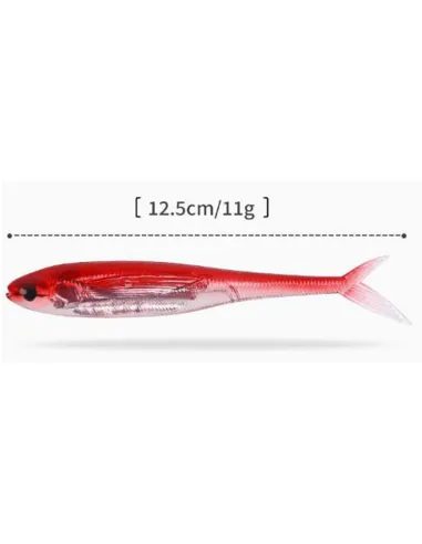 Kolpo Mirror Soft Lure 12.5cm 11g – Spinning and trolling lure for sea and freshwater, internal reflection, 2 pcs