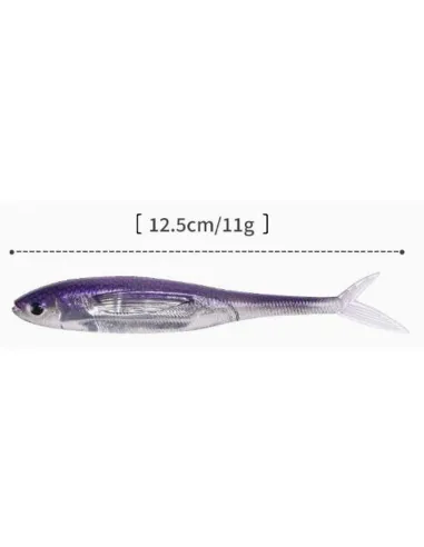 Kolpo Mirror Soft Lure 12.5cm 11g – Spinning and trolling lure for sea and freshwater, internal reflection, 2 pcs