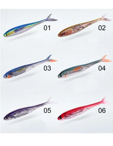 Kolpo Mirror Soft Lure 12.5cm 11g – Spinning and trolling lure for sea and freshwater, internal reflection, 2 pcs