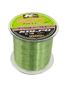 Kolpo Soft filo da pesca in nylon da bobbina green u.v. protection 1000mt