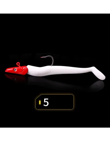 Kolpo Soft Lure Lead 12.5cm 22g – Inshore Trolling and Spinning Bait, Ideal for Sea Bass, 1pc