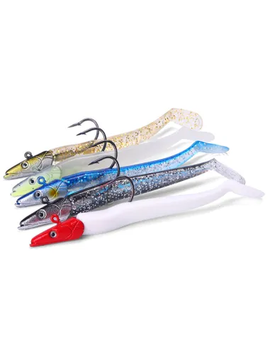 Kolpo Soft Lure Lead 12.5cm 22g – Inshore Trolling and Spinning Bait, Ideal for Sea Bass, 1pc