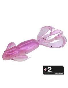 Kolpo Soft Lure Creatura 5.5cm 1.6g – Light Spinning Bait for Freshwater and Seawater, Pack of 5 2