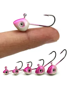 Kolpo Light Lead Head for Spinning 6 Weights Jig Head Soft Lure Sea and Lake 5pcs
